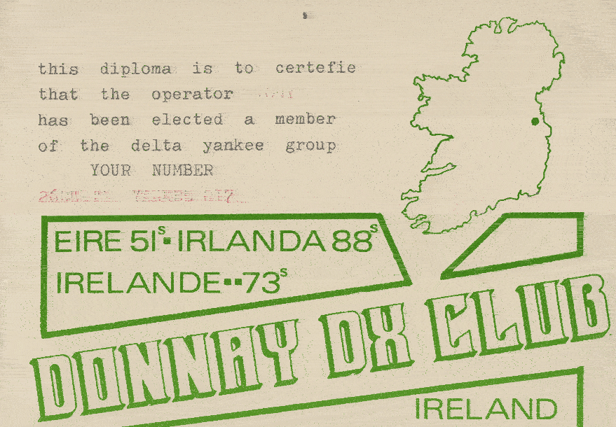 QSL card
