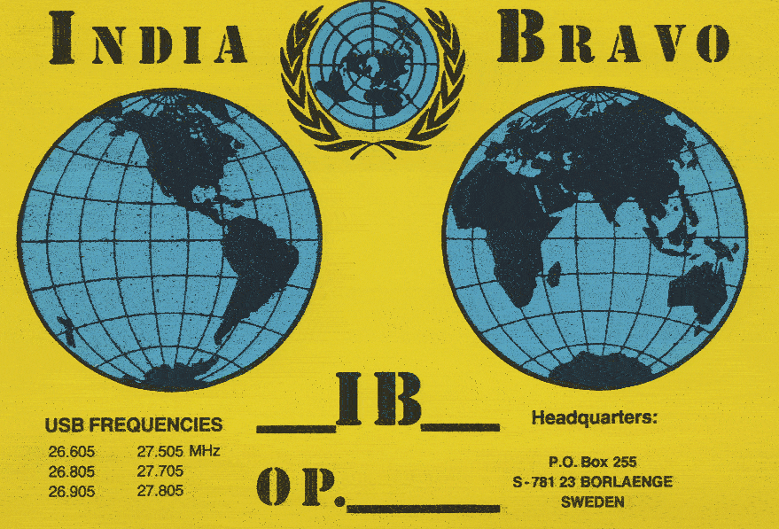QSL card