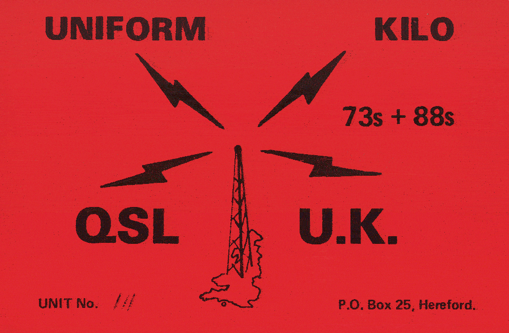 QSL card